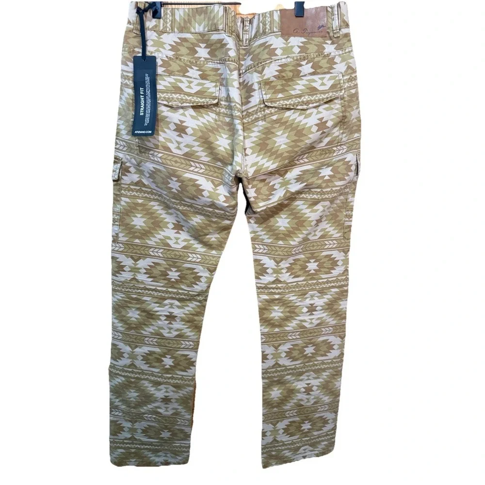 A.Tiziano Men's Southwest Goldenrod Streetwear‎ Urban Straight Fit 36x32 NWT
